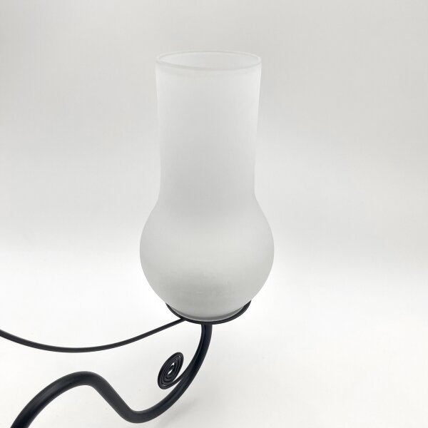 Brilagi - LED Lampadario a sospensione con catena COTTAGE 3xE14/40W/230V nero/bianco