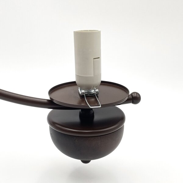 Brilagi - LED Lampadario a sospensione con catena COTTAGE 5xE14/40W/230V quercia/marrone