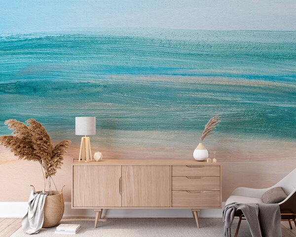 Carta da parati Mare e spiaggia turchesi, Fotomurali Ombre, u97460 : Uwalls.it
