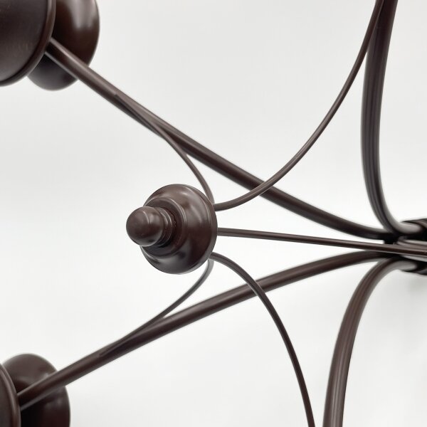 Brilagi - LED Lampadario a sospensione con catena COTTAGE 5xE14/40W/230V quercia/marrone