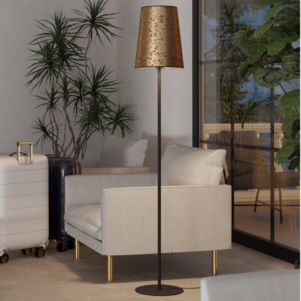 Eglo 390295 - Lampada con piedistallo CASTUERA 1xE27/25W/230V oro/rosa