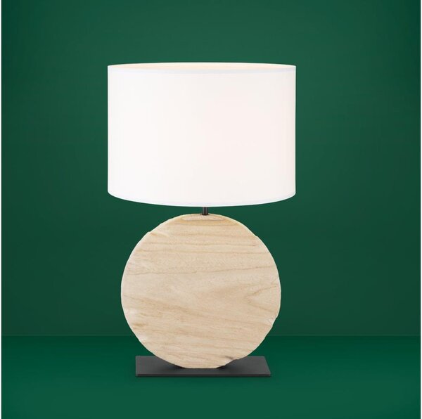 Eglo 39916 - Lampada da tavolo CONTESSORE 1xE27/40W/230V 63,5 cm marrone