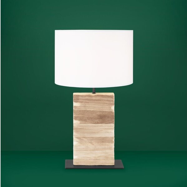Eglo 39917 - Lampada da tavolo CONTESSORE 1xE27/40W/230V 62,5 cm marrone
