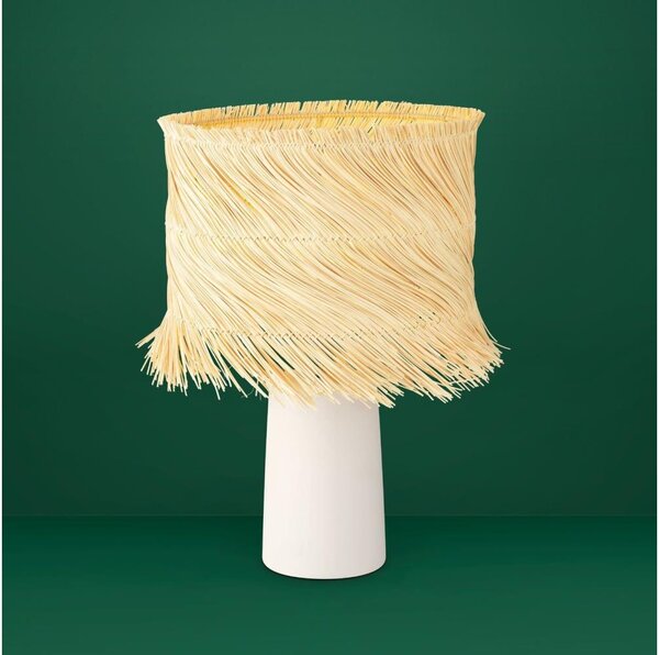 Eglo 390239 - Lampada da tavolo PAISANO 1xE27/40W/230V rattan