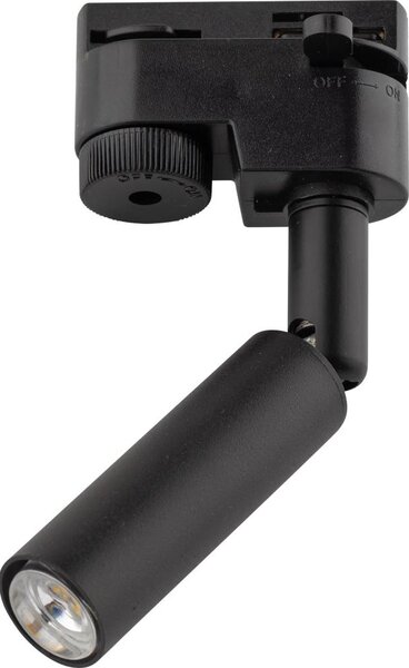Faretto LED per sistema a binario LAGOS 1xG9/3W/230V nero