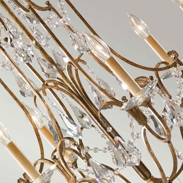 Feiss FE-VALENTINA6 - Lampadario a sospensione con catena VALENTINA 6xE14/60W/230V