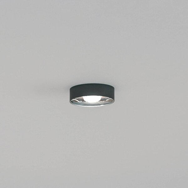 LOOM DESIGN Plafoniera Sif, dimmerabile, Nero, Bagno, Alluminio, Moderno, Plafoniera