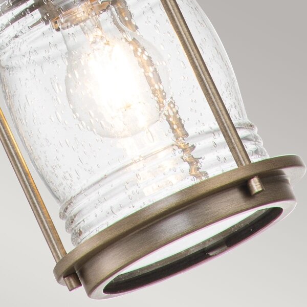 Kichler KL-ASHLANDBAY8-S-BU - Lampadario da esterno ASHLAND BAY 1xE27/60W/230V IP44