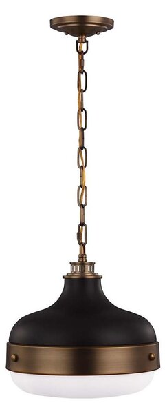 Feiss FE-CADENCE-2P-MB - Lampadario a sospensione con catena CADENCE 2xE27/75W/230V