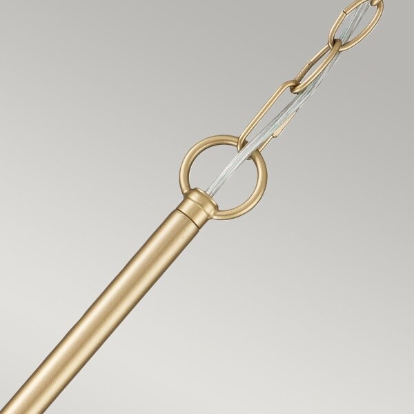 Kichler KL-CAPITOL-HILL6-PNBR - Lampadario a sospensione con catena CAPITOL HILL 6xE14/40W/230V
