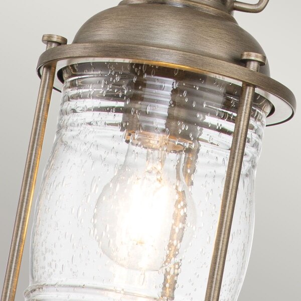 Kichler KL-ASHLANDBAY8-S-BU - Lampadario da esterno ASHLAND BAY 1xE27/60W/230V IP44