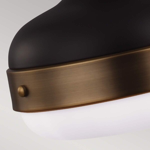 Feiss FE-CADENCE-2P-MB - Lampadario a sospensione con catena CADENCE 2xE27/75W/230V