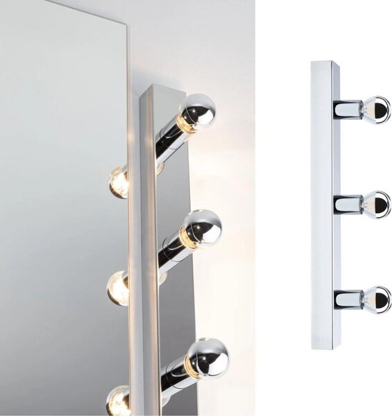 Paulmann 80096 - 3xE14/40W IP44 Lampada per specchio da bagno REGULA 230V cromo