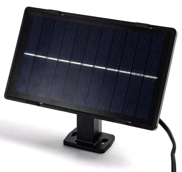 Aigostar - LED Luce solare con sensore di movimento LED/2,4W/3,7V IP65