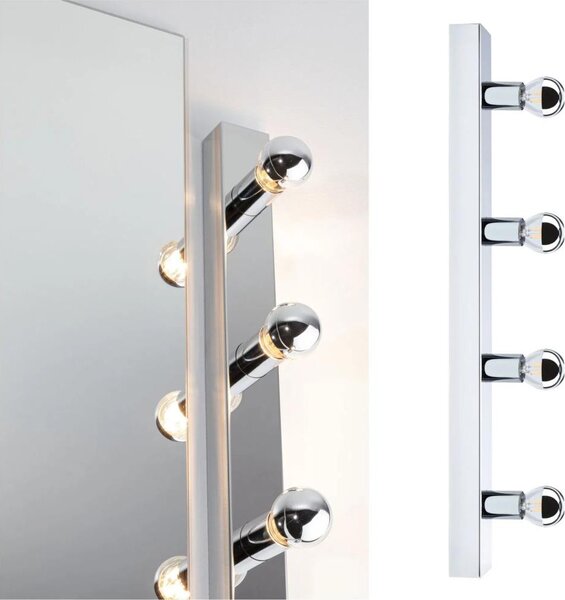 Paulmann 80098 - 4xE14/40W IP44 Lampada per specchio da bagno REGULA 230V cromo