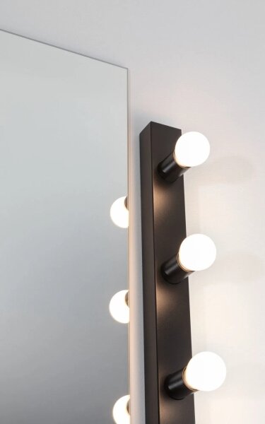 Paulmann 80097 - 3xE14/40W IP44 Lampada per specchio da bagno REGULA 230V nero