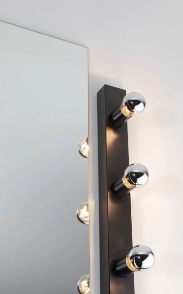 Paulmann 80099 - 4xE14/40W IP44 Lampada per specchio da bagno REGULA 230V nero