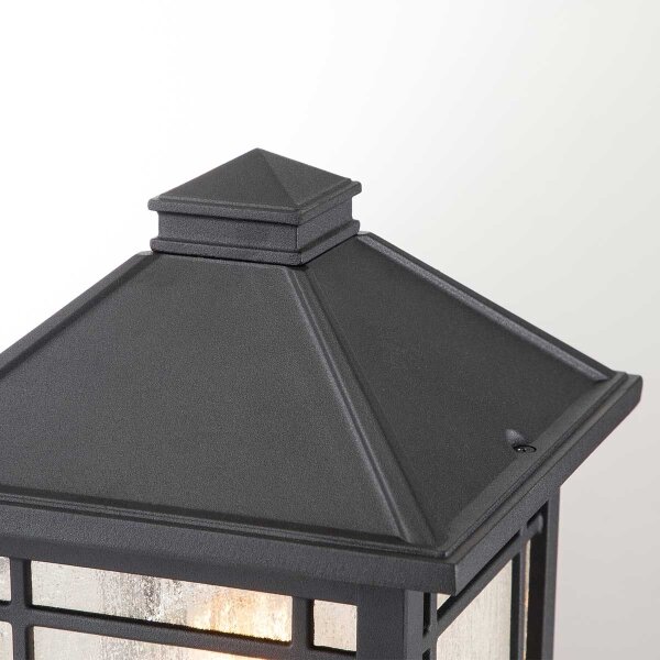 Quoizel QZ-CEDAR-POINT3-M-BK - Lampada da esterno CEDAR POINT 1xE27/60W/230V IP44