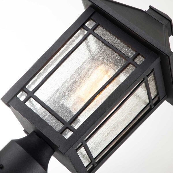 Quoizel QZ-CEDAR-POINT3-M-BK - Lampada da esterno CEDAR POINT 1xE27/60W/230V IP44