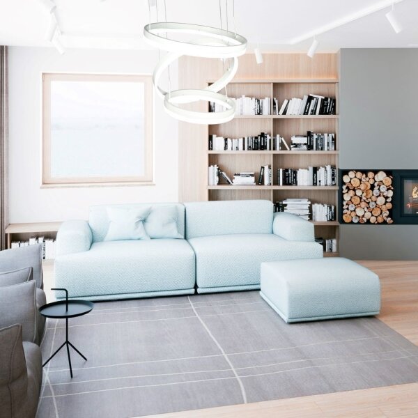 Lampadario a sospensione con filo LED dimmerabile LED/86W/230V 3000K bianco