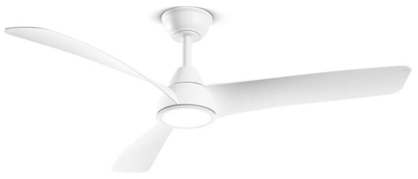 Ventilatore moderno perenz nora 7204 ct led dimmerabile metallo acrilico - Perenz