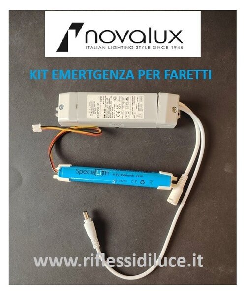 Novalux kit emergenza per faretti led autonomia 3 ore