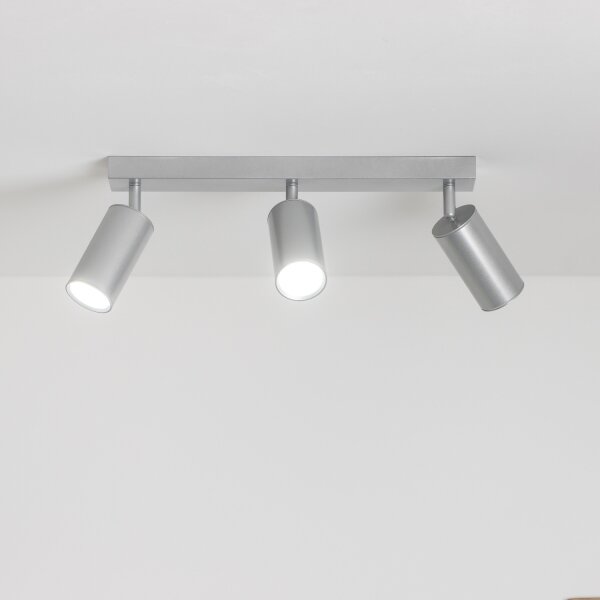 Brilagi - Luce Spot da bagno SELE 3xGU10/30W/230V IP44 argento