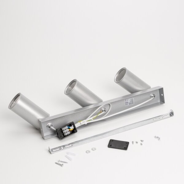Brilagi - Luce Spot da bagno SELE 3xGU10/30W/230V IP44 argento