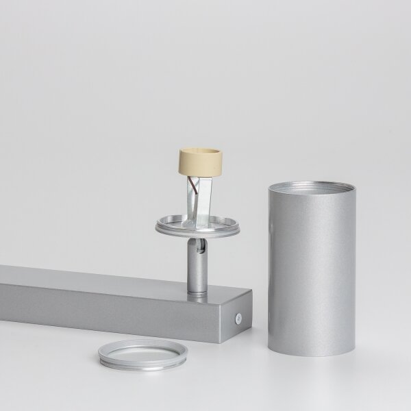 Brilagi - Luce Spot da bagno SELE 4xGU10/30W/230V IP44 argento