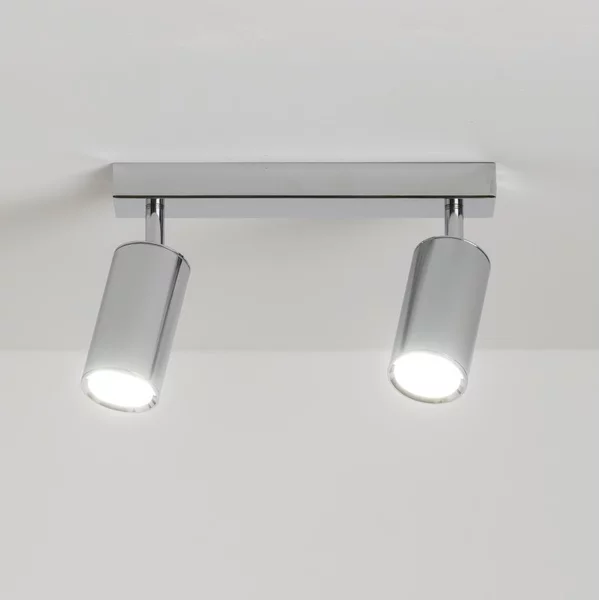 Brilagi - Luce Spot da bagno SELE 2xGU10/30W/230V IP44 cromo lucido