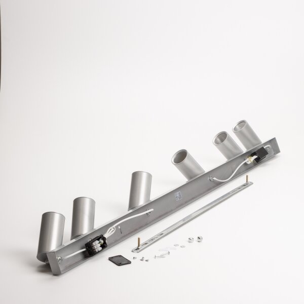 Brilagi - Luce Spot da bagno SELE 6xGU10/30W/230V IP44 argento