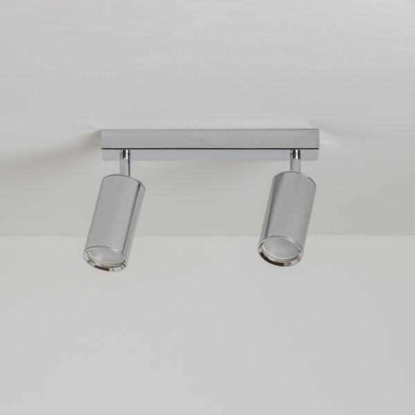 Brilagi - Luce Spot da bagno SELE 2xGU10/30W/230V IP44 cromo lucido