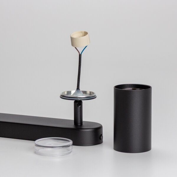 Brilagi - Luce Spot da bagno SELE 2xGU10/30W/230V IP44 nero