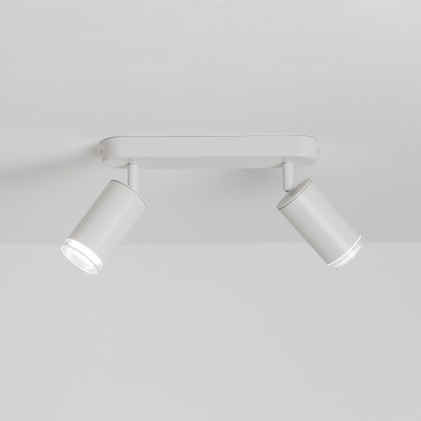 Brilagi - Luce Spot da bagno SELE 2xGU10/30W/230V IP44 bianco