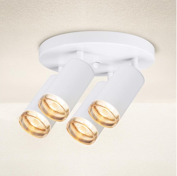 Brilagi - Luce Spot da bagno SELE AQUA 4xGU10/30W/230V IP44 bianco