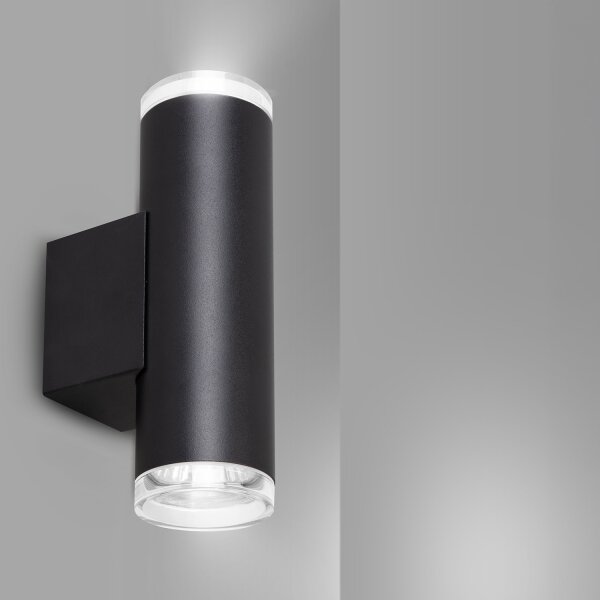 Brilagi - Faretto per bagno SELE AQUA 2xGU10/30W/230V IP44 nero