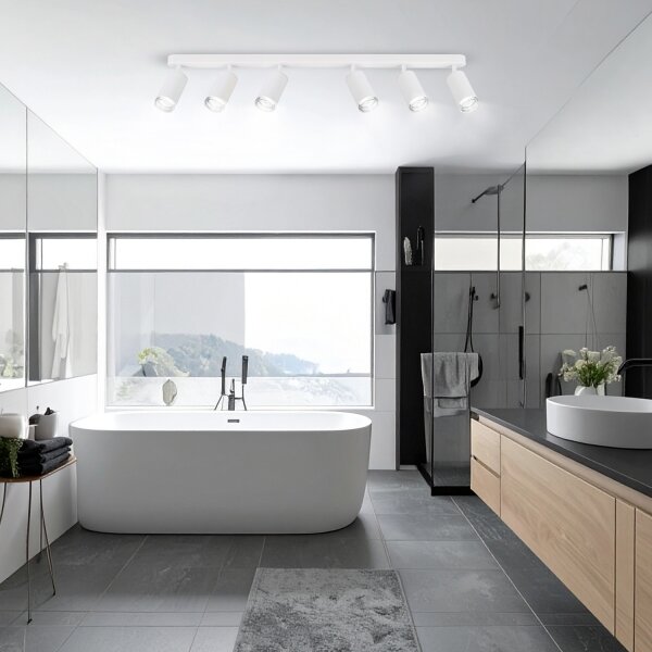 Brilagi - Luce Spot da bagno SELE 6xGU10/30W/230V IP44 bianco