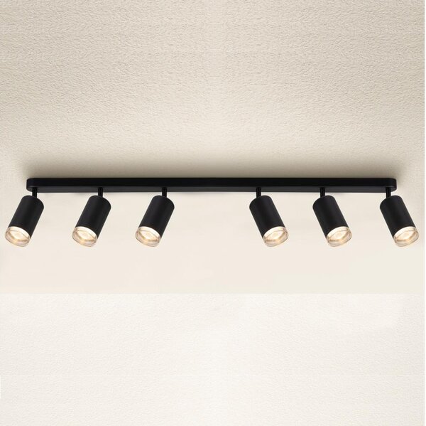 Brilagi - Luce Spot da bagno SELE 6xGU10/30W/230V IP44 nero