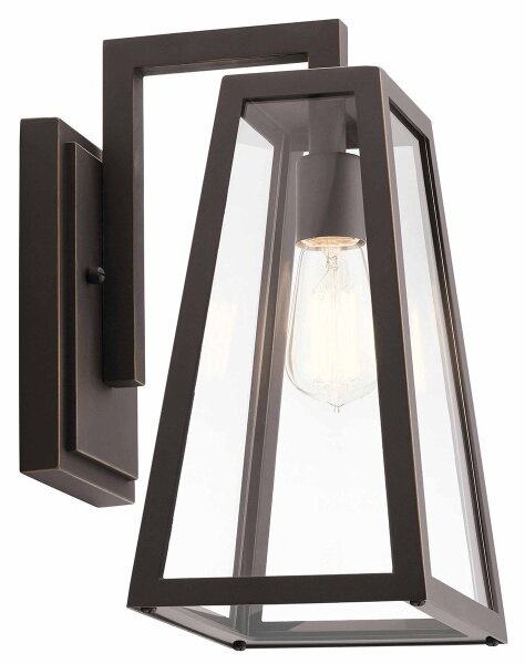 Kichler KL-DELISON-M-RZ - Applique da esterno DELISON 1xE27/60W/230V IP44