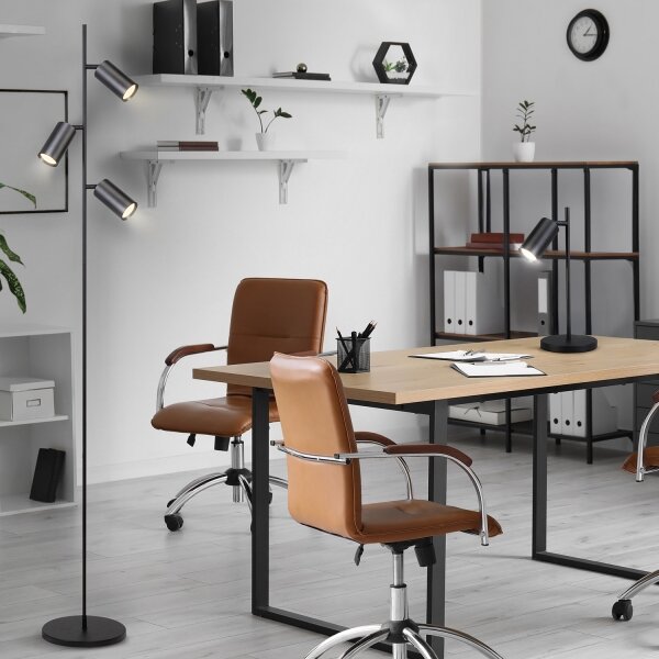 Brilagi - Lampada con piedistallo SELE 3xGU10/30W/230V nero