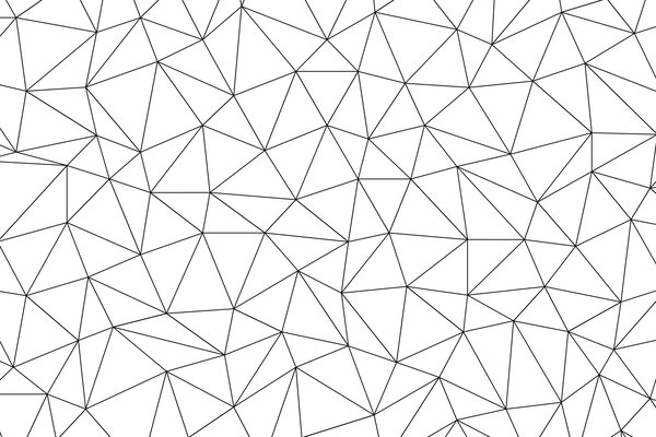 Carta da parati Un motivo in bianco e nero, Carta da parati Geometriche, Carta da parati popolare, u98560 - Tapeko.it