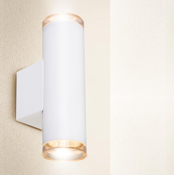Brilagi - Faretto da bagno SELE AQUA 2xGU10/30W/230V IP44 bianco