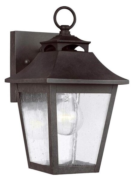 Feiss FE-GALENA2-S-SBL - Applique da esterno GALENA 1xE27/60W/230V IP44