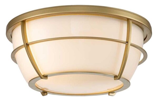Quoizel QZ-CHANCE-F-PNBR- Plafoniera da bagno CHANCE 2xE27/60W/230V IP44