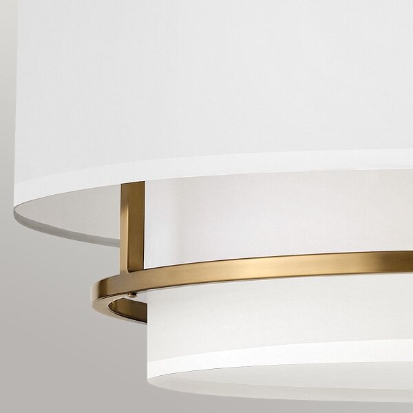Hinkley HK-GRAHAM-L-LCB - Lampadario a sospensione con supporto rigido GRAHAM 4xE14/40W/230V