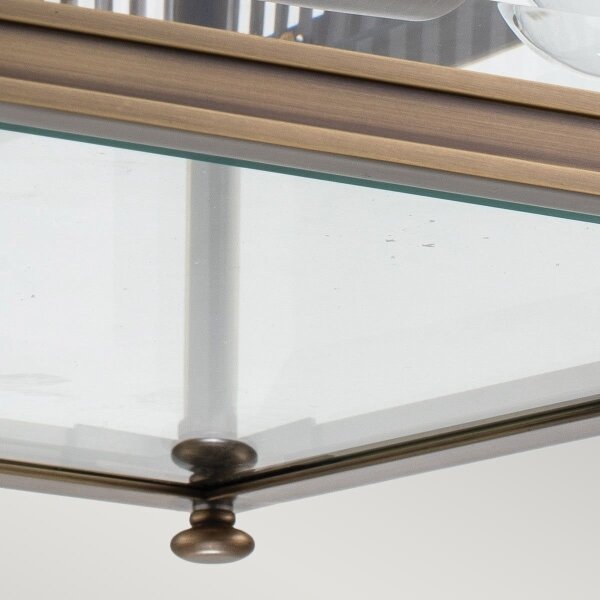 Elstead HOLBORN-F-DB - Plafoniera da esterno HOLBORN 2xE27/60W/230V IP44