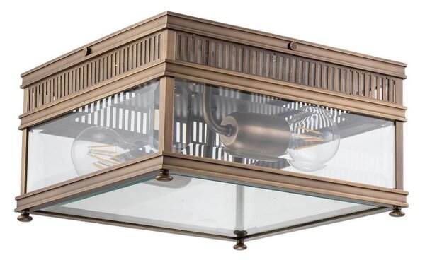Elstead HOLBORN-F-DB - Plafoniera da esterno HOLBORN 2xE27/60W/230V IP44