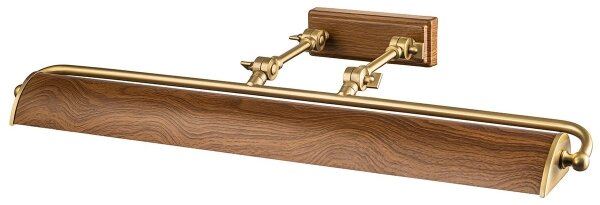 Elstead WINCHFIELD-PLL-AB-OAK - Lampada da quadro WINCHFIELD 4xE14/40W/230V quercia