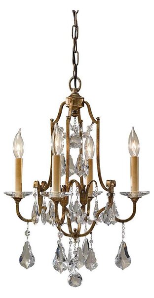 Feiss FE-VALENTINA4 - Lampadario a sospensione con catena VALENTINA 4xE14/60W/230V