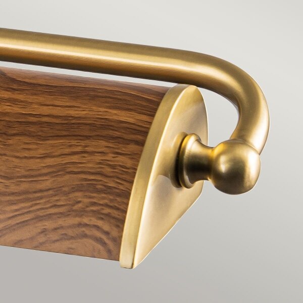 Elstead WINCHFIELD-PLL-AB-OAK - Lampada da quadro WINCHFIELD 4xE14/40W/230V quercia